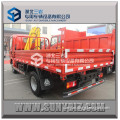 Truck with crane 3.2ton crane truck 4*2 truck with crane/high quality crane truck